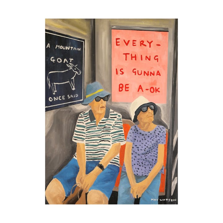 Everything Is Gunna Be OK juliste - '50x70 cm' - Paper Collective