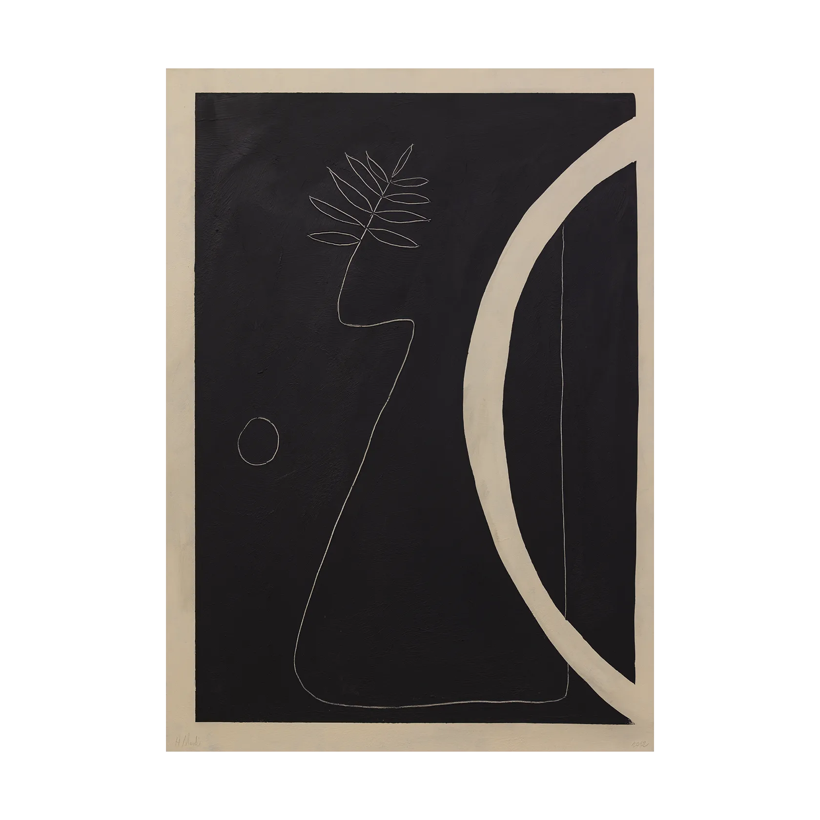 Fleur -juliste, 30 x 40 cm Paper Collective