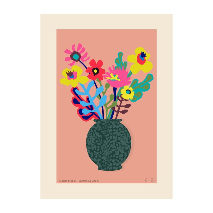 Flower Studies 02 (Kesä) -juliste
 - 30 x 40 cm - Paper Collective
