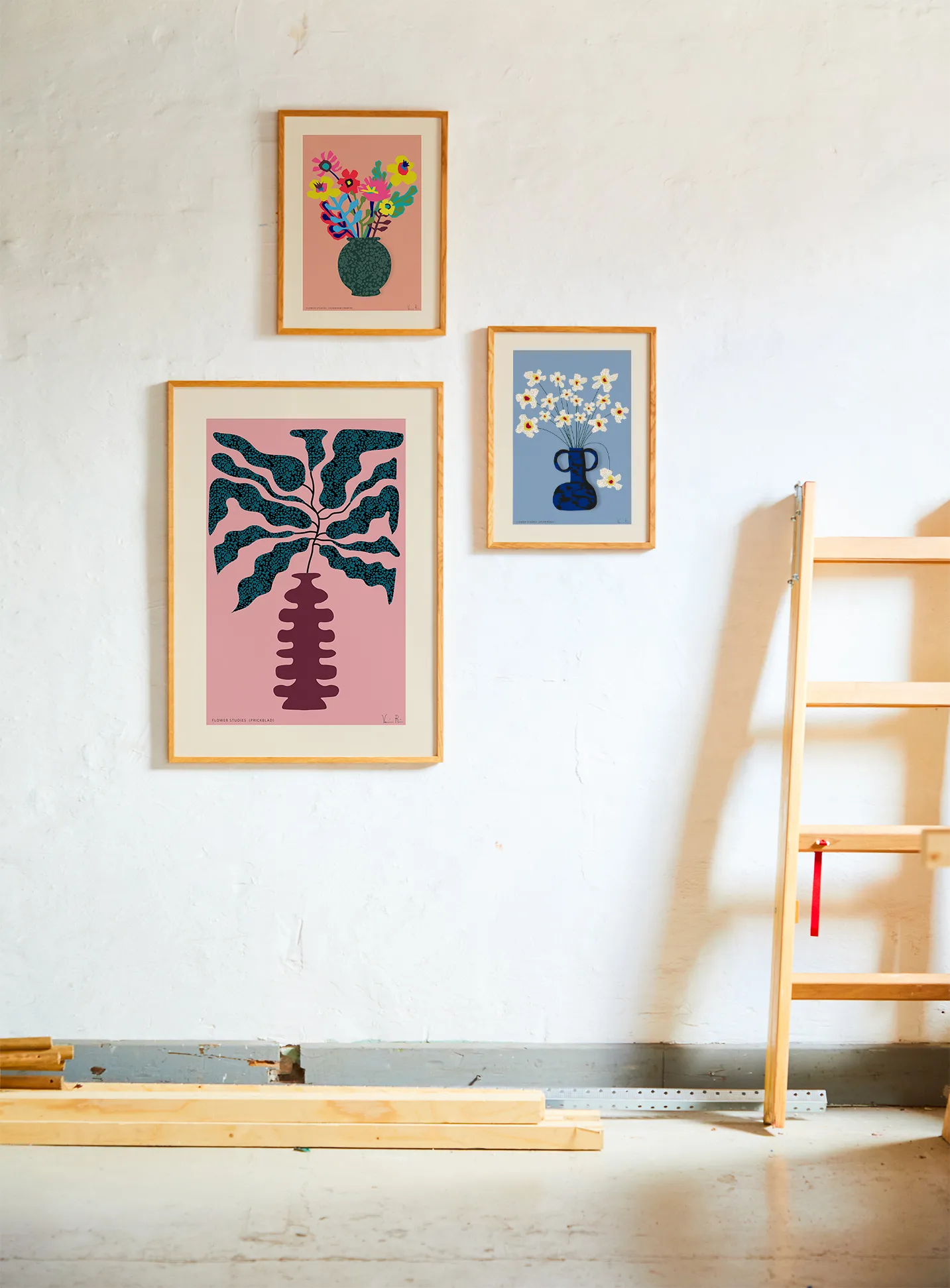 Flower Studies 02 (Kesä) -juliste, 50 x 70 cm Paper Collective