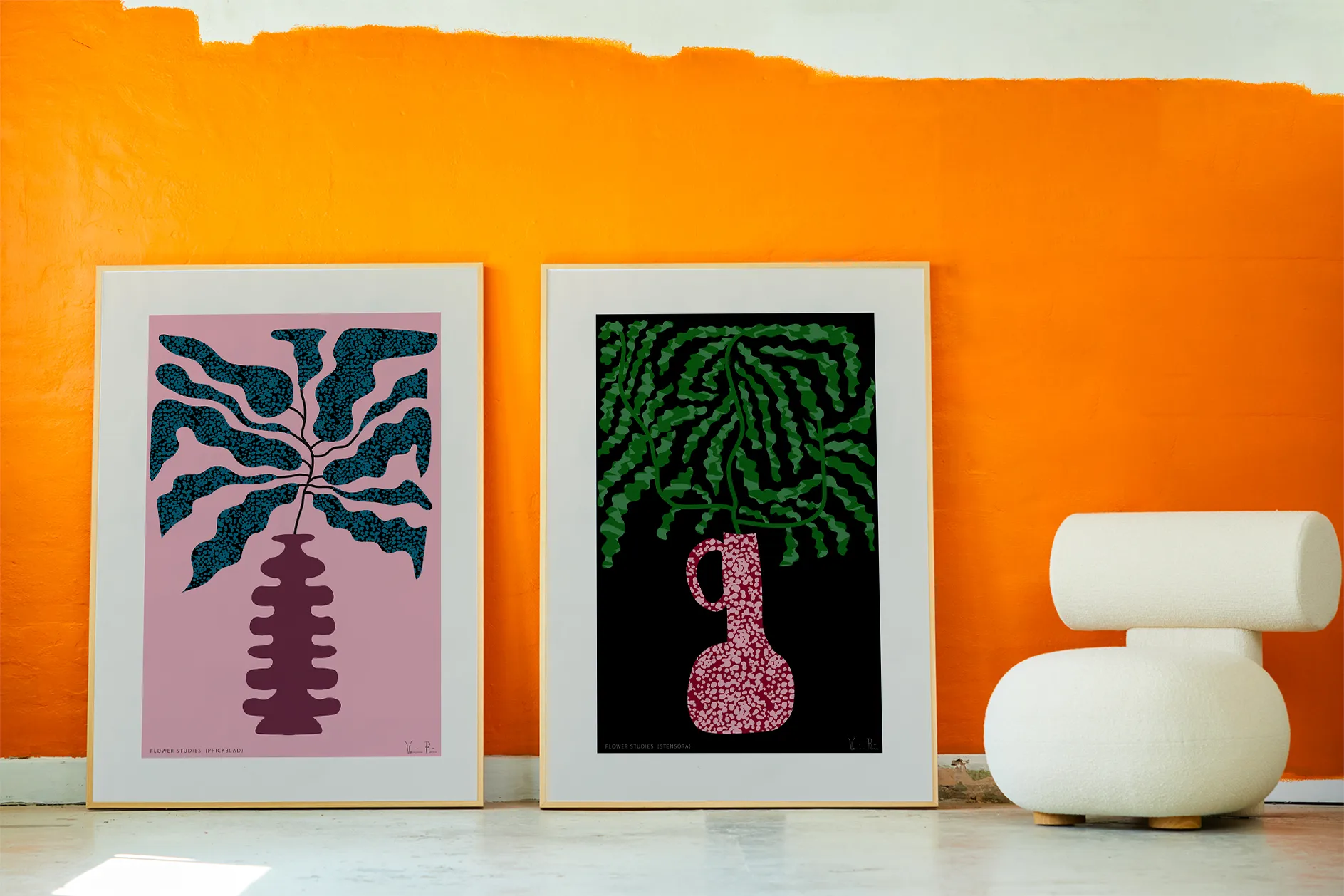 Flower Studies 03 (Kallioimarre) -juliste, 50 x 70 cm Paper Collective