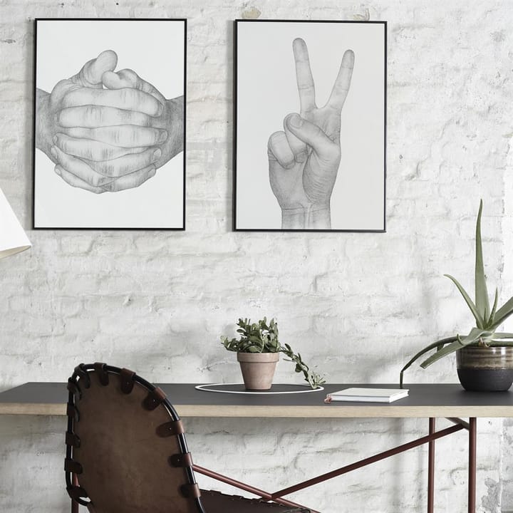 Folded Hands juliste, 50x70 cm Paper Collective