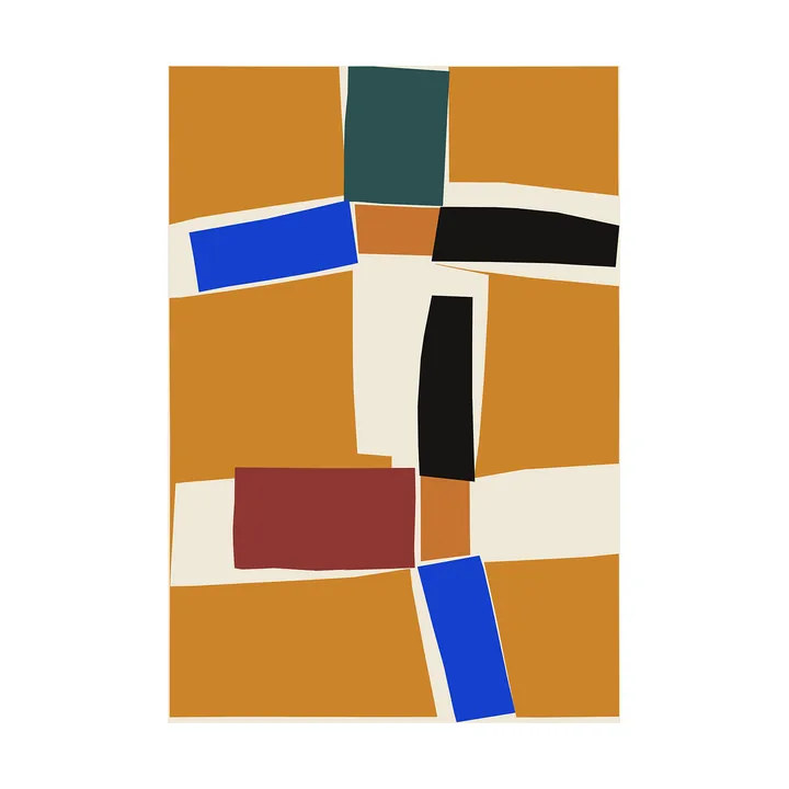 Fragments juliste - 30x40 cm - Paper Collective