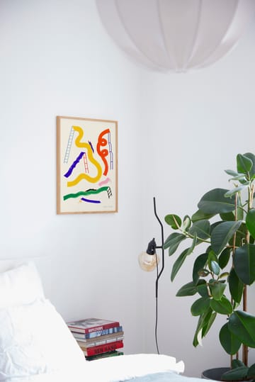 Glisser juliste - 30x40 cm - Paper Collective