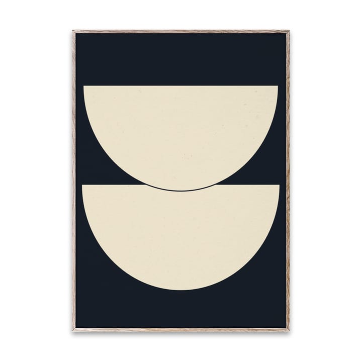 Half Circles I juliste sininen, 50x70 cm Paper Collective