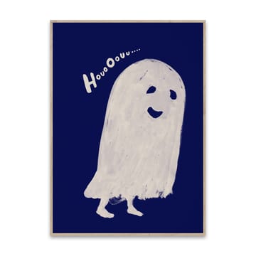 HouoOouu white -juliste - 50x70 cm - Paper Collective