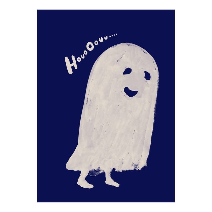 HouoOouu white -juliste - 50x70 cm - Paper Collective
