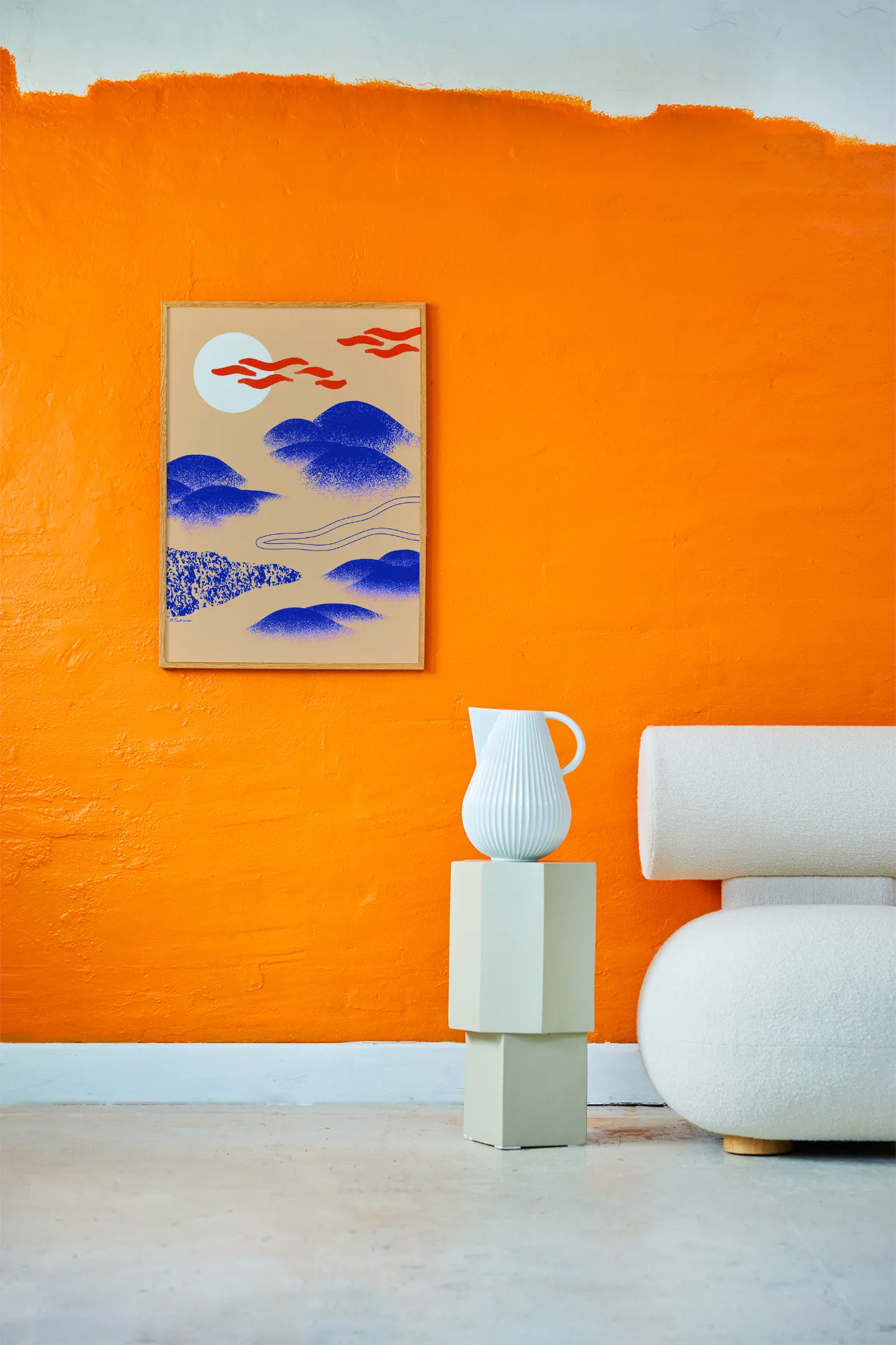 Japanese Hills -juliste, 50 x 70 cm Paper Collective