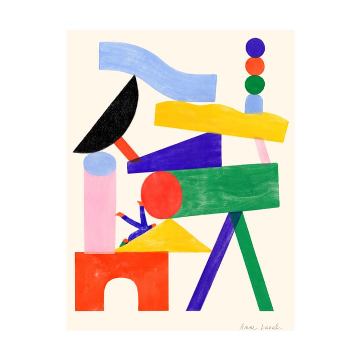 Jouer juliste - 30x40 cm - Paper Collective