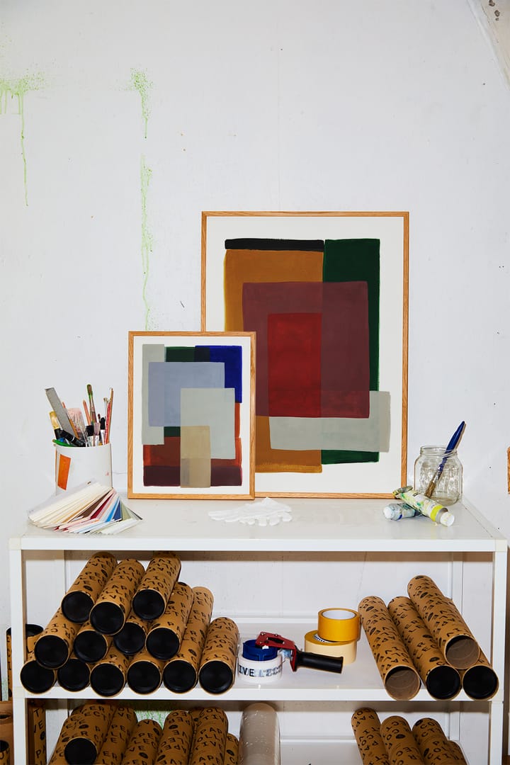 Layers 02 -juliste, 50 x 70 cm Paper Collective