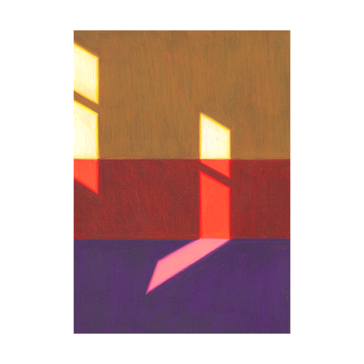 Les Vacances 02 juliste - 30x40 cm - Paper Collective