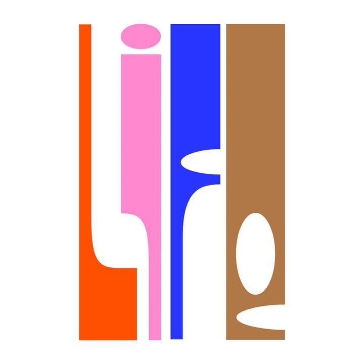 Life juliste, 50 x 70 cm Paper Collective