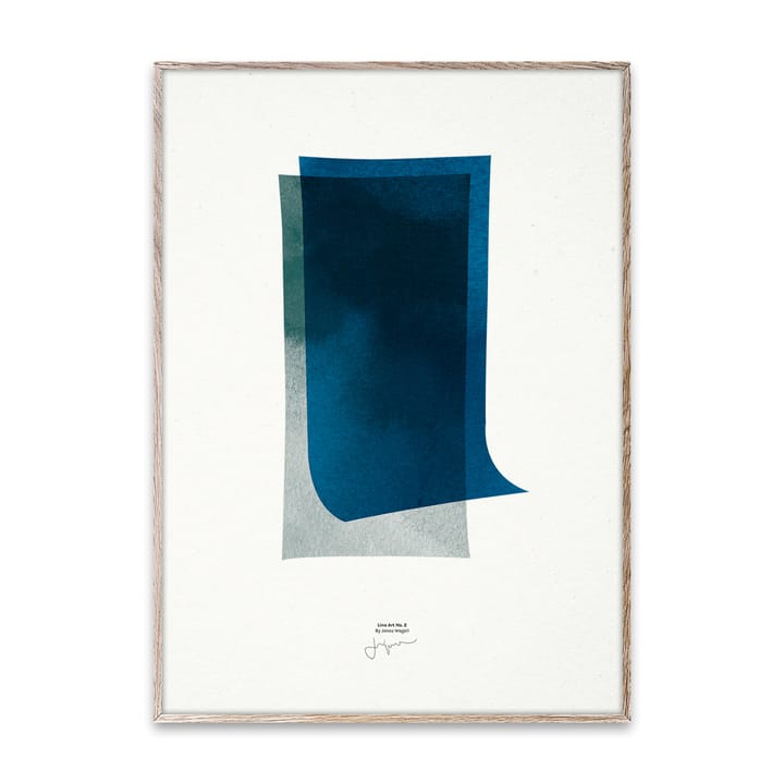 Line Art 02 juliste  - 30x40 cm - Paper Collective