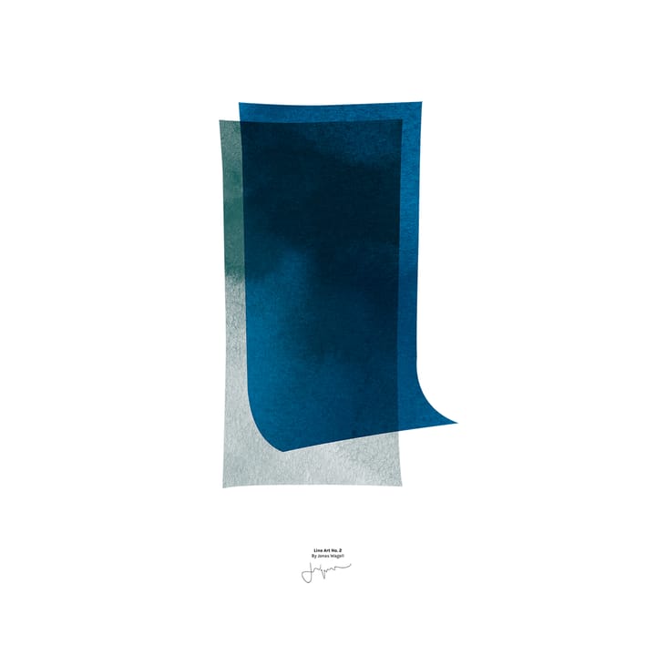 Line Art 02 juliste  - 50x70 cm - Paper Collective
