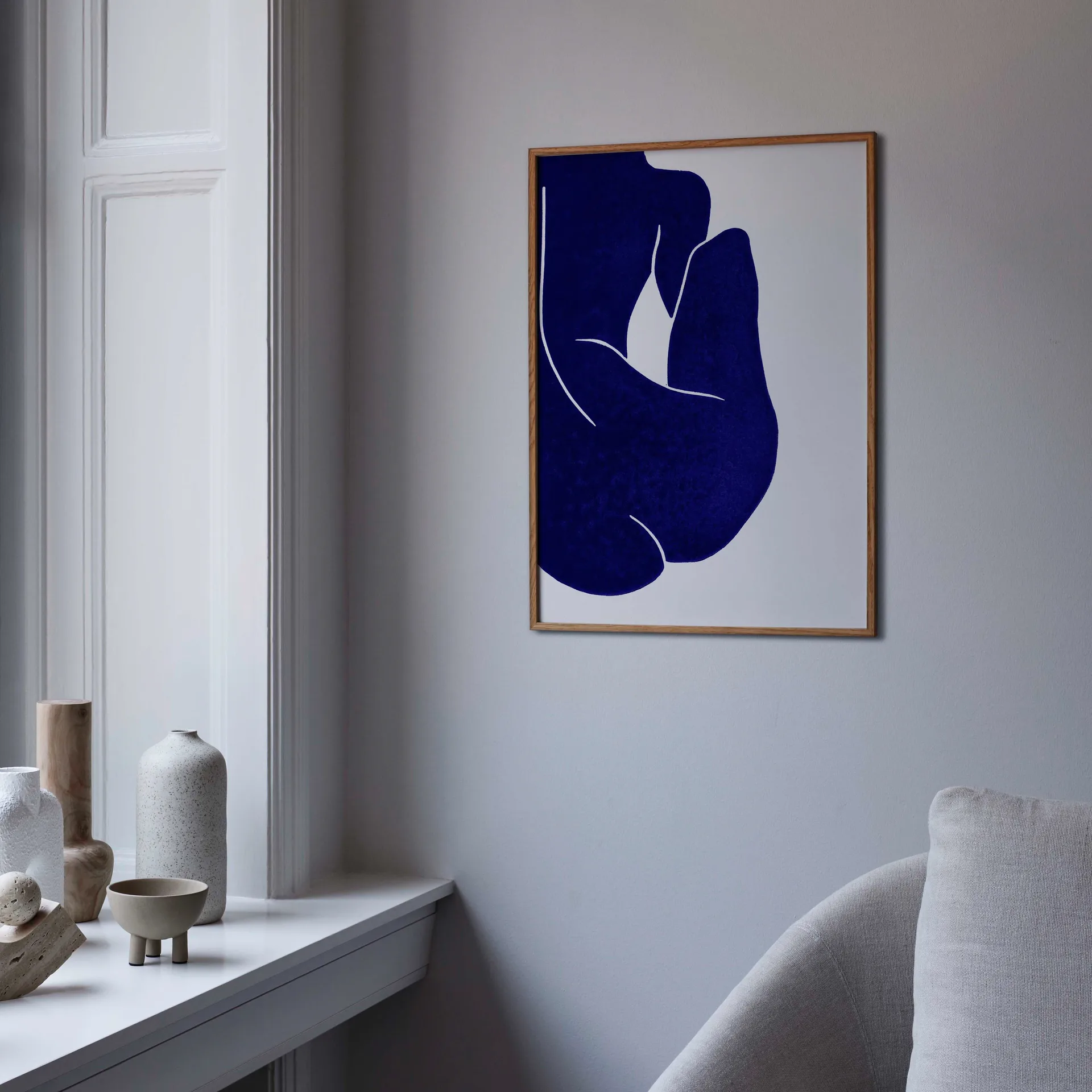 Linocut II -juliste, 50 x 70 cm Paper Collective