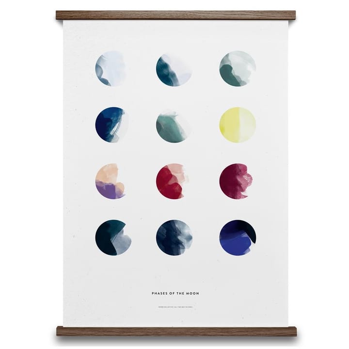 Moon Phases juliste, 50x70 cm Paper Collective