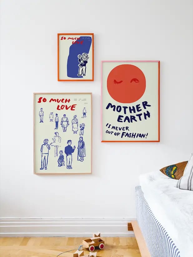 Mother Earth juliste, 30 x 40 cm Paper Collective