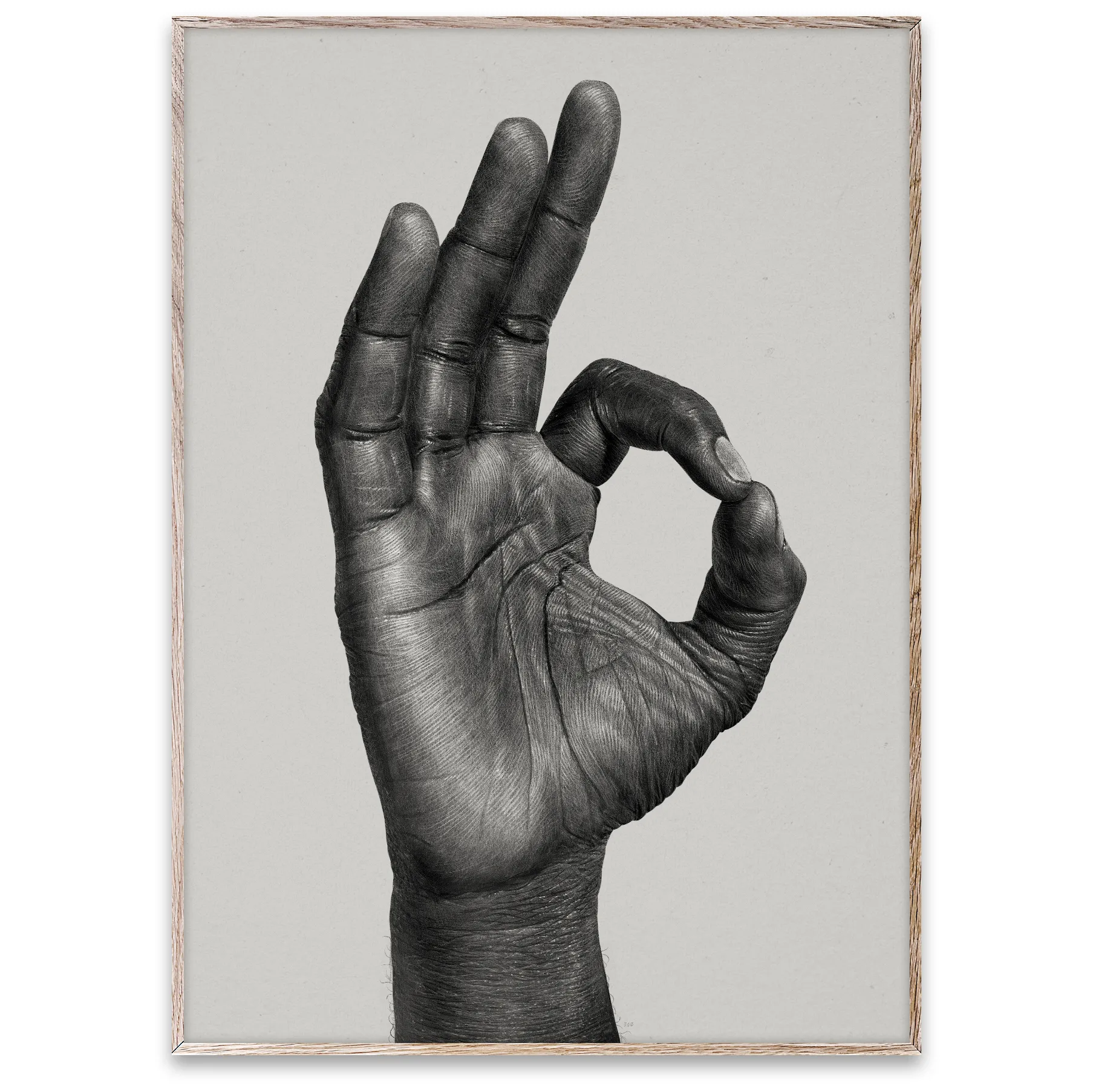 OK juliste, 50x70 cm Paper Collective