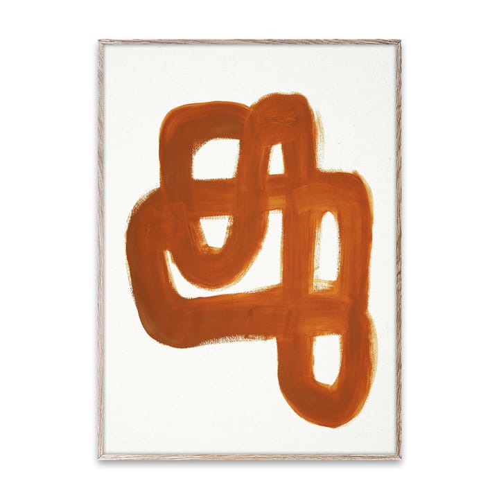Orange Brush juliste, 30x40 cm Paper Collective