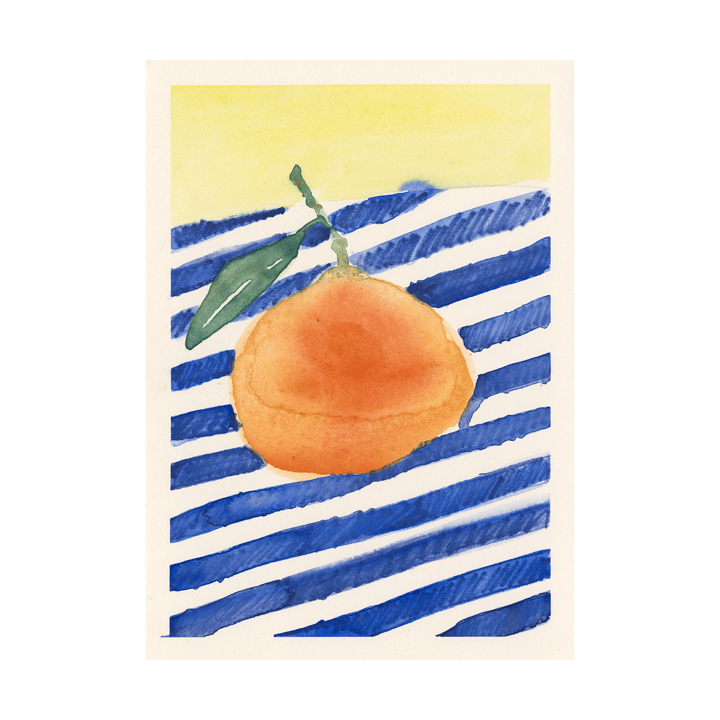 Orange -juliste - 30 x 40 cm - Paper Collective