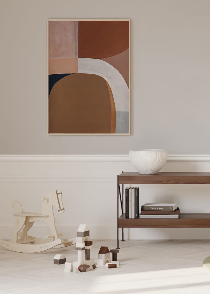 Painted Shapes 01 -juliste, 70x100 cm Paper Collective