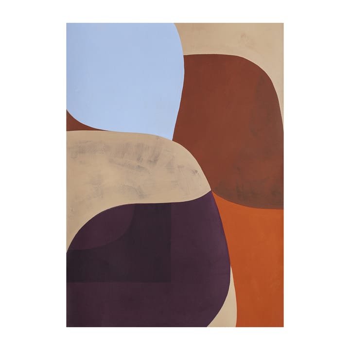 Painted Shapes 02 -juliste - 30x40 cm - Paper Collective