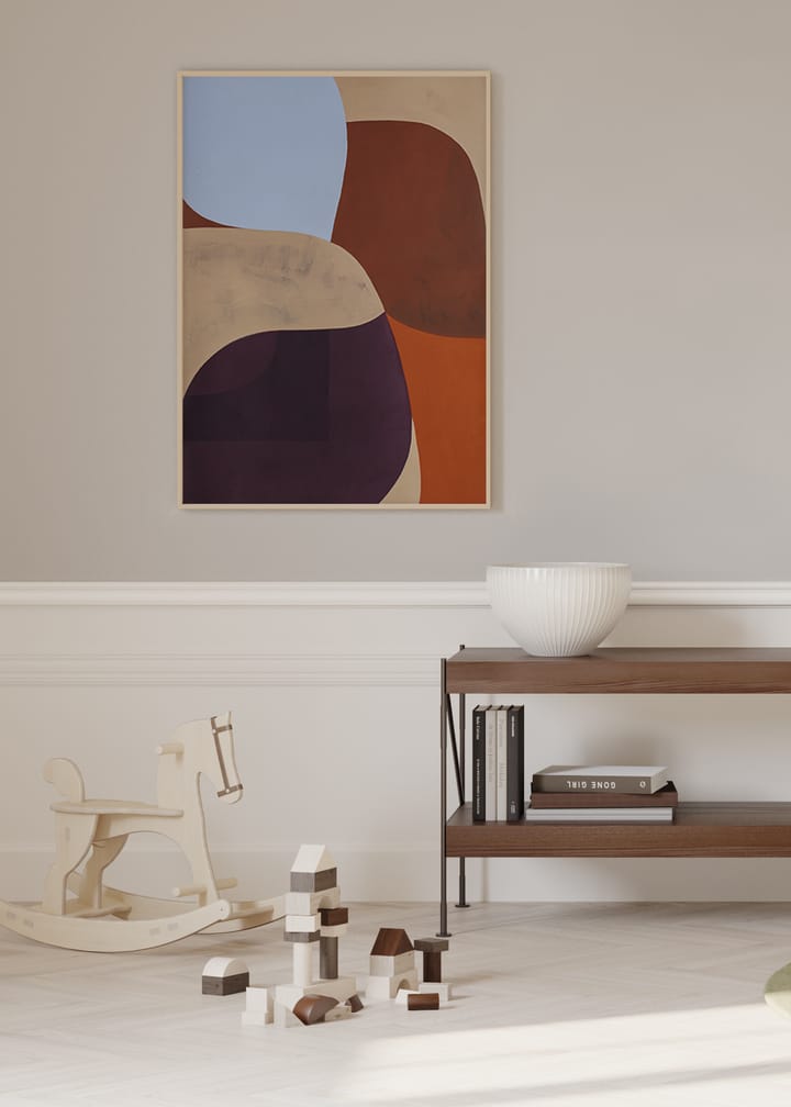 Painted Shapes 02 -juliste, 50x70 cm Paper Collective