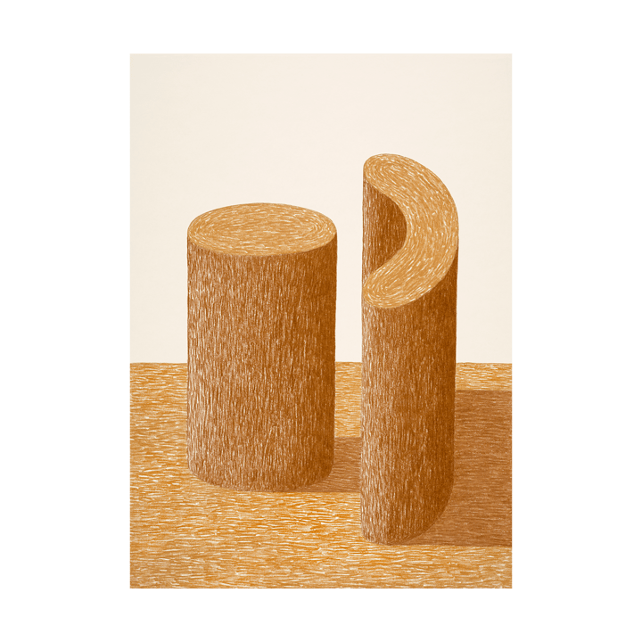 Piliers 02 -juliste - 30 x 40 cm - Paper Collective