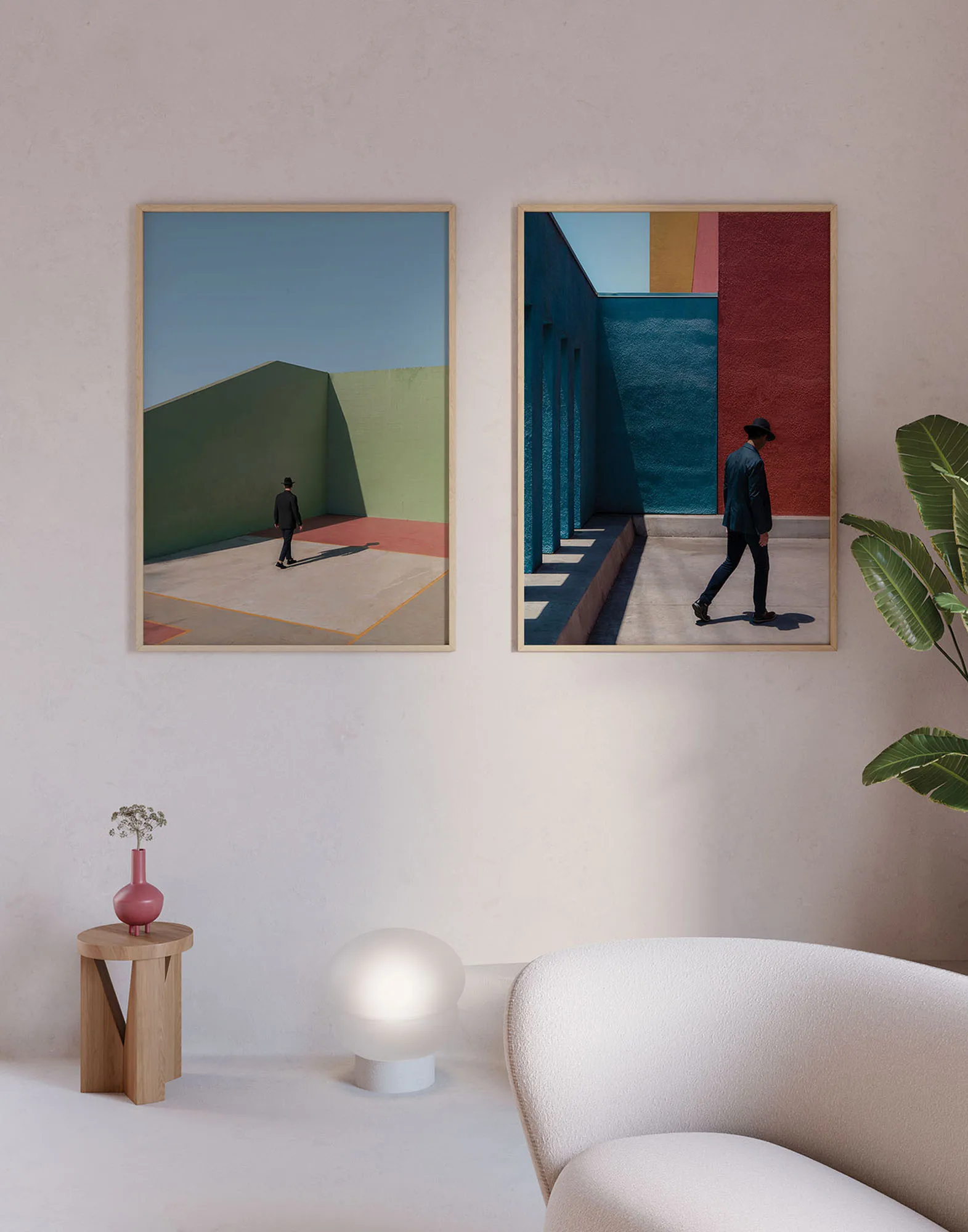 Primary Spaces juliste, 50x70 cm Paper Collective