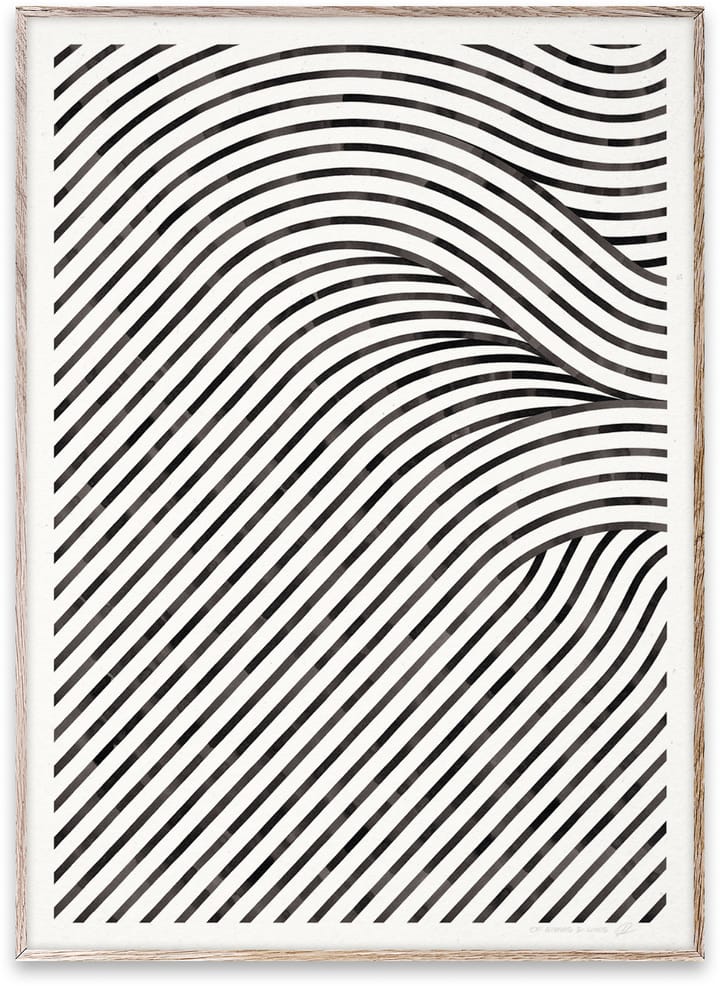 Quantum Fields 02 -juliste - 50x70 cm - Paper Collective