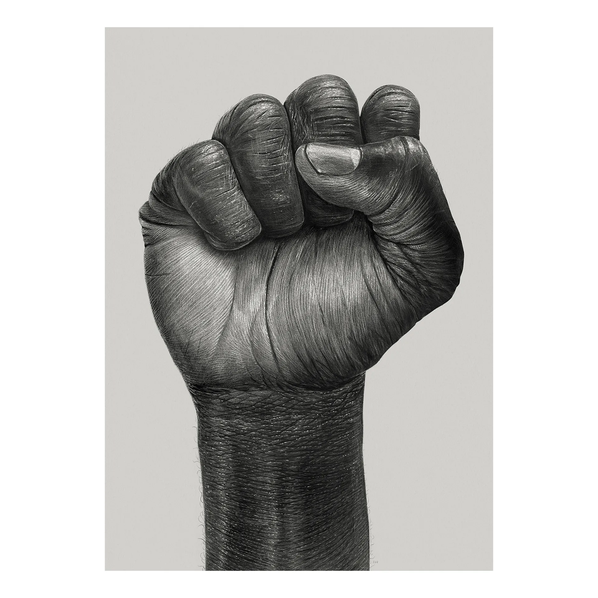 Raised Fist juliste, 30x40 cm Paper Collective