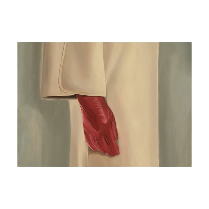 Red Glove juliste - 30x40 cm - Paper Collective
