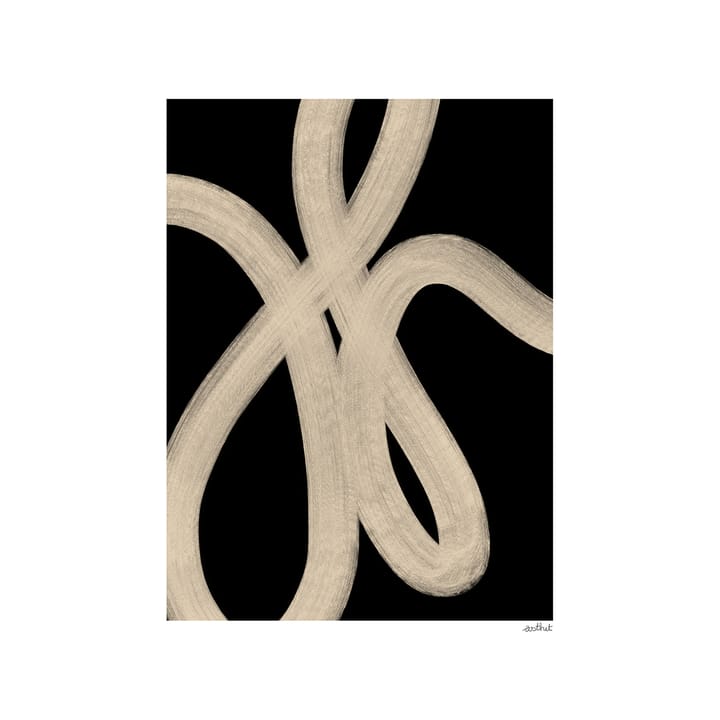 Sand Lines juliste - 30x40 cm - Paper Collective