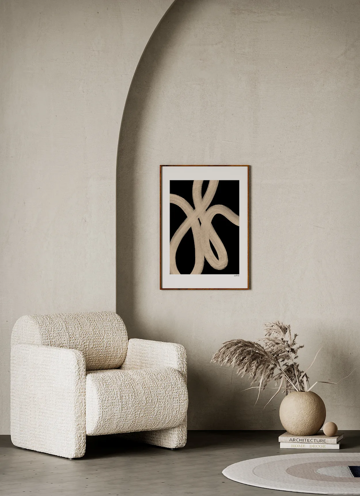 Sand Lines juliste, 50x70 cm Paper Collective