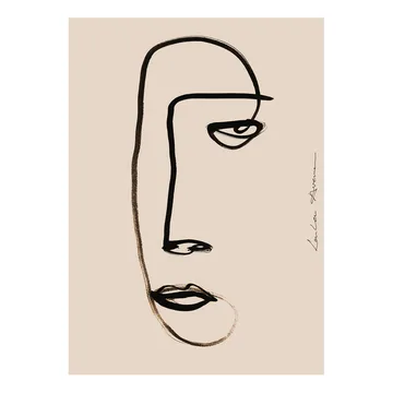 Serious Dreamer juliste - 30x40 cm - Paper Collective