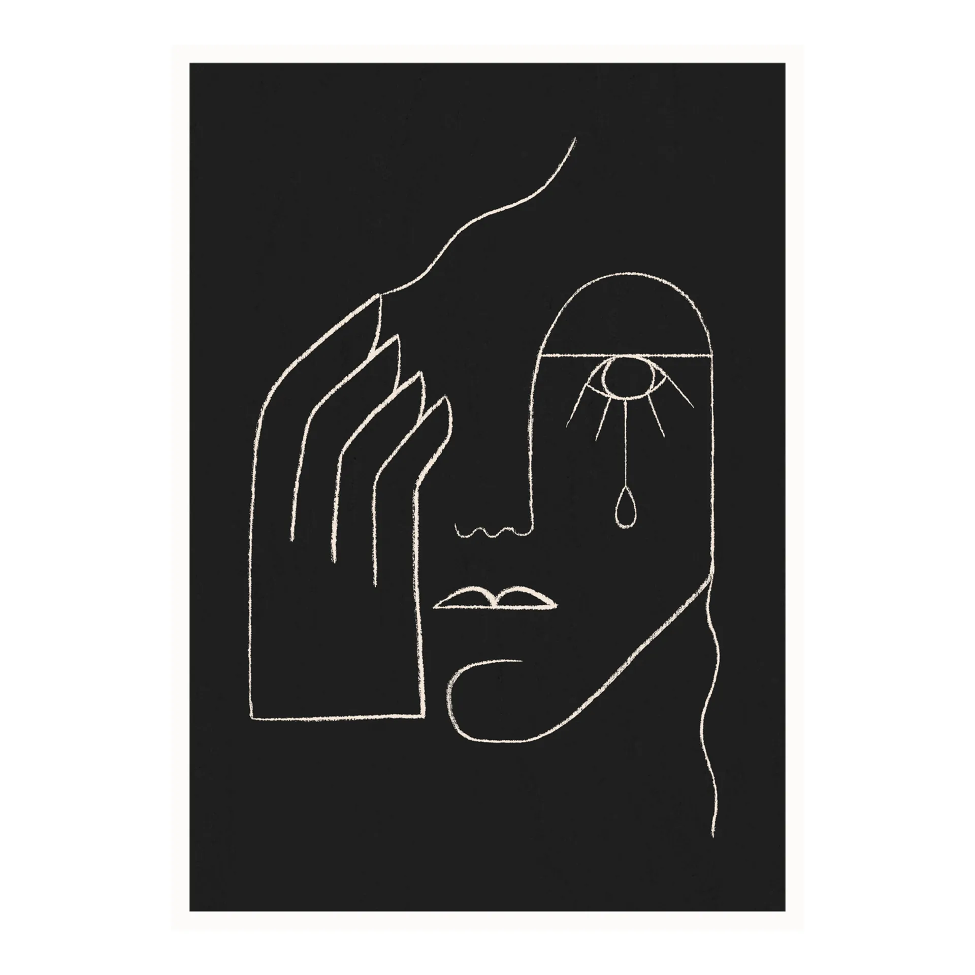 Single Tear -juliste, 30 x 40 cm Paper Collective