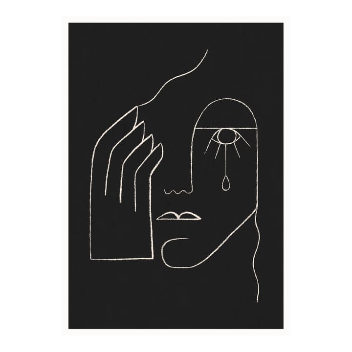 Single Tear -juliste, 30 x 40 cm Paper Collective