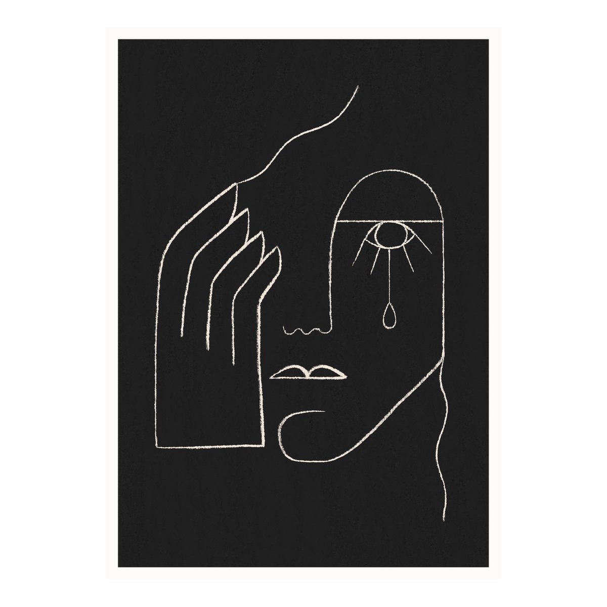 Paper Collective Single Tear -juliste 30 x 40 cm