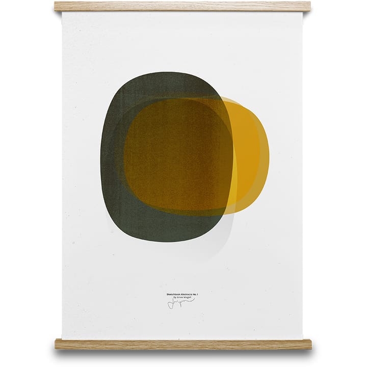Sketchbook Abstract 01 juliste, 50x70 cm Paper Collective