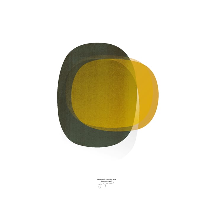 Sketchbook Abstract 01 juliste, 50x70 cm Paper Collective