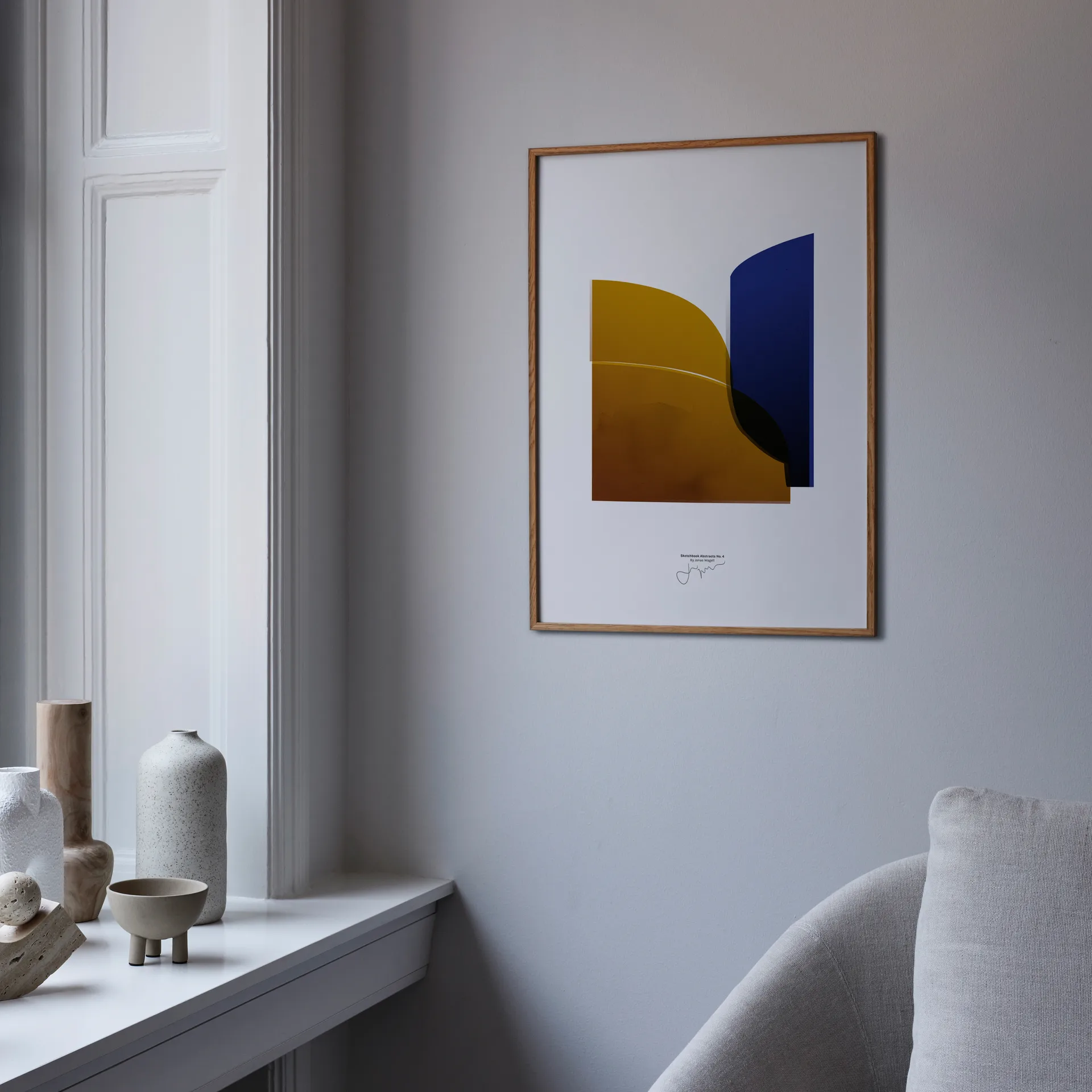 Sketchbook Abstract 04 -juliste, 50 x 70 cm Paper Collective