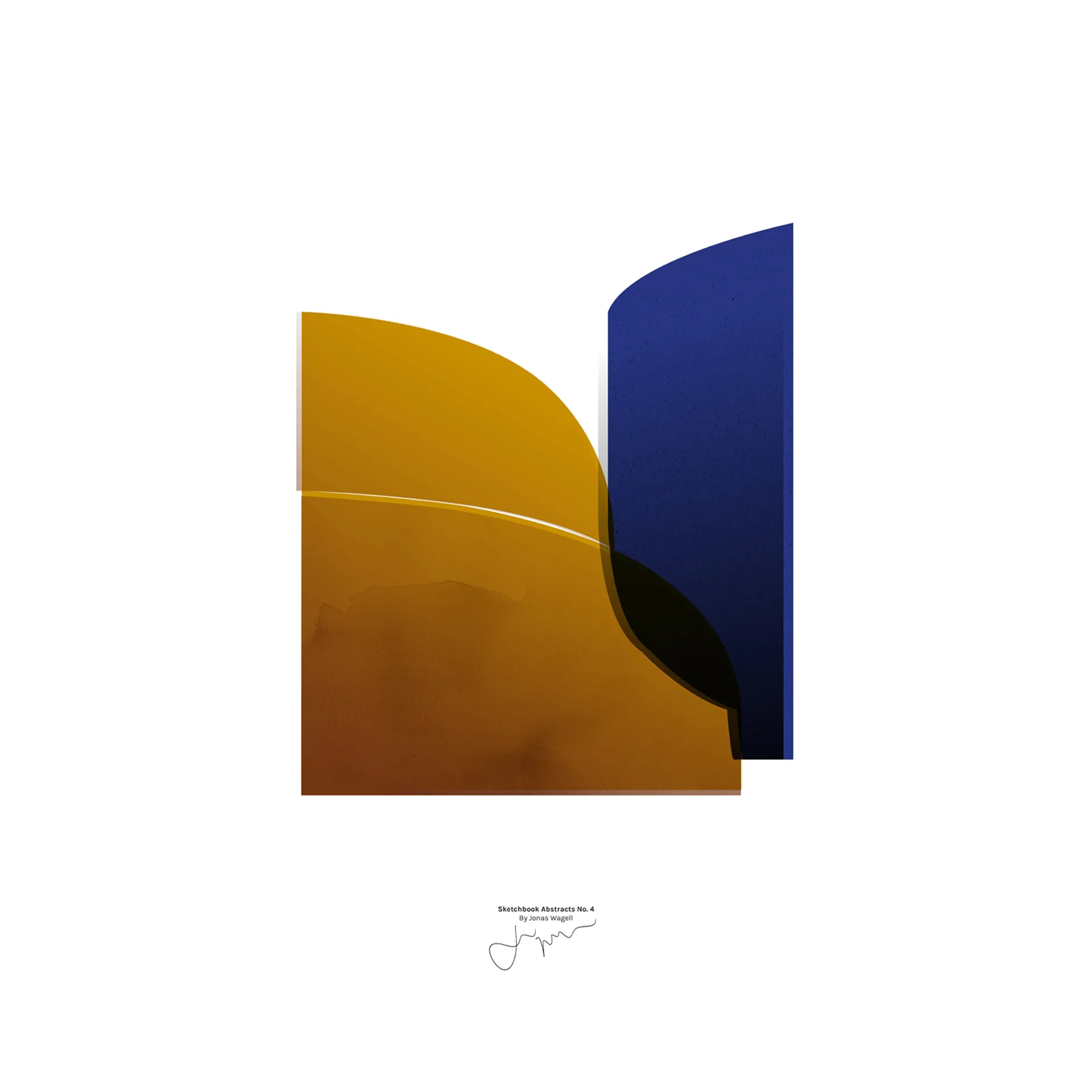 Sketchbook Abstract 04 -juliste, 50 x 70 cm Paper Collective