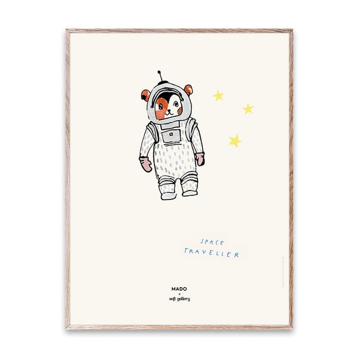Space Traveller -juliste - 30 x 40 cm - Paper Collective