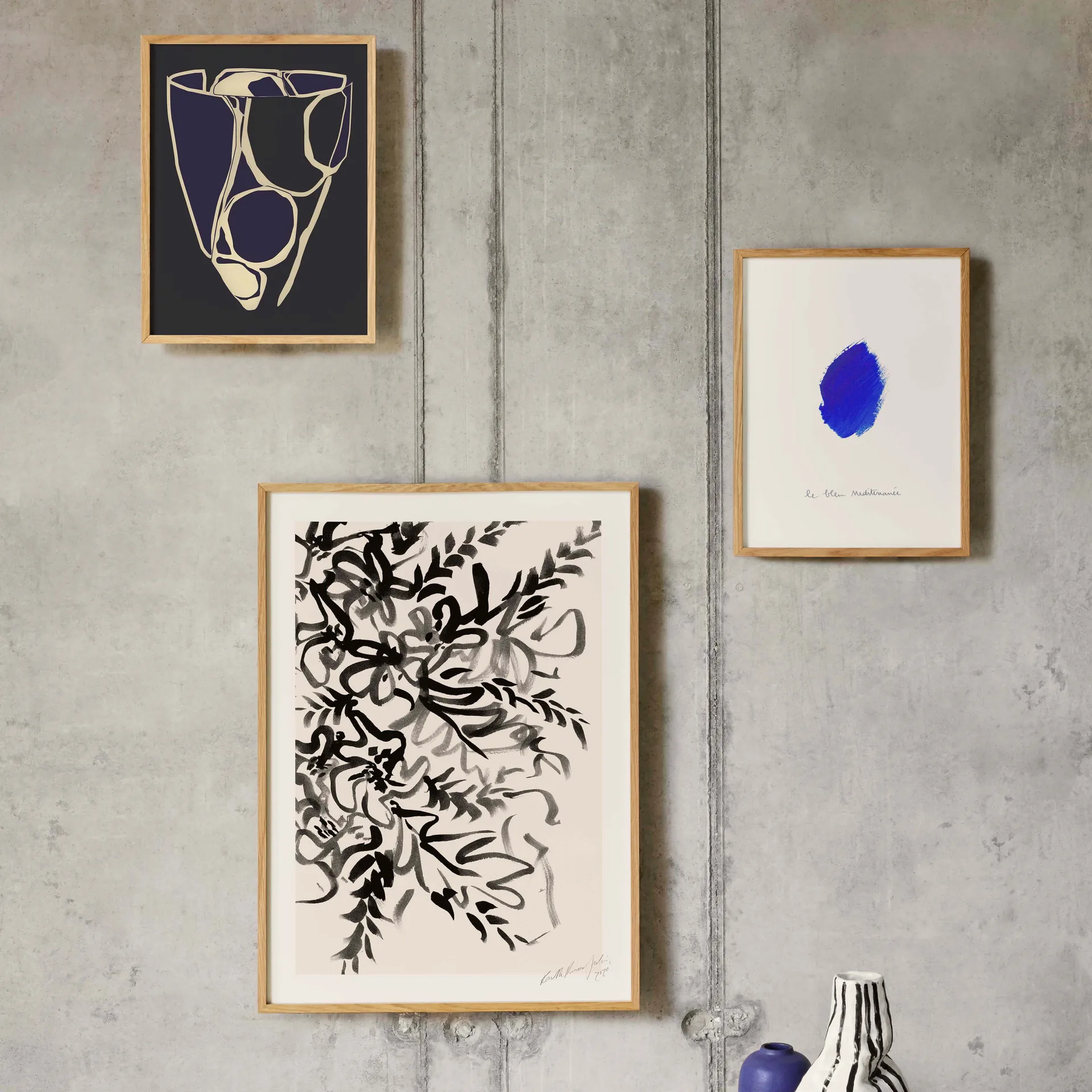 The Bleu I -juliste, 30x40 cm Paper Collective