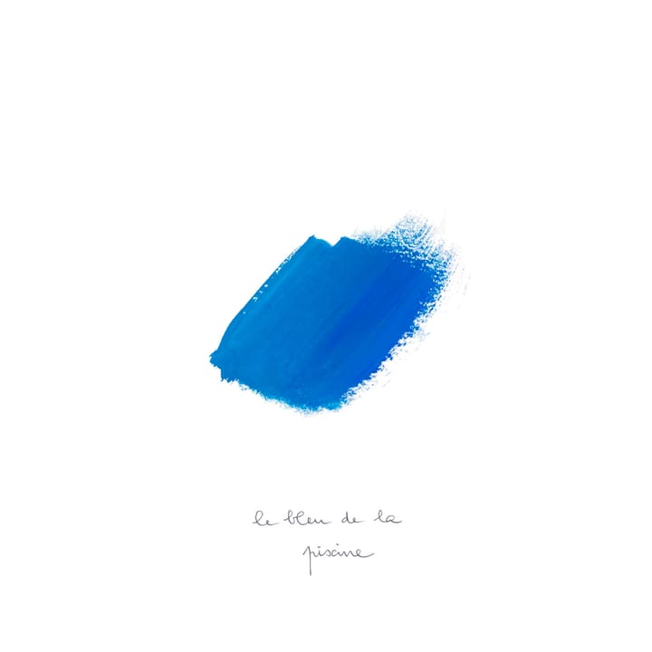 The Bleu II -juliste - 30x40 cm - Paper Collective