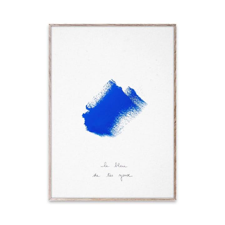 The Bleu III -juliste - 30x40 cm - Paper Collective