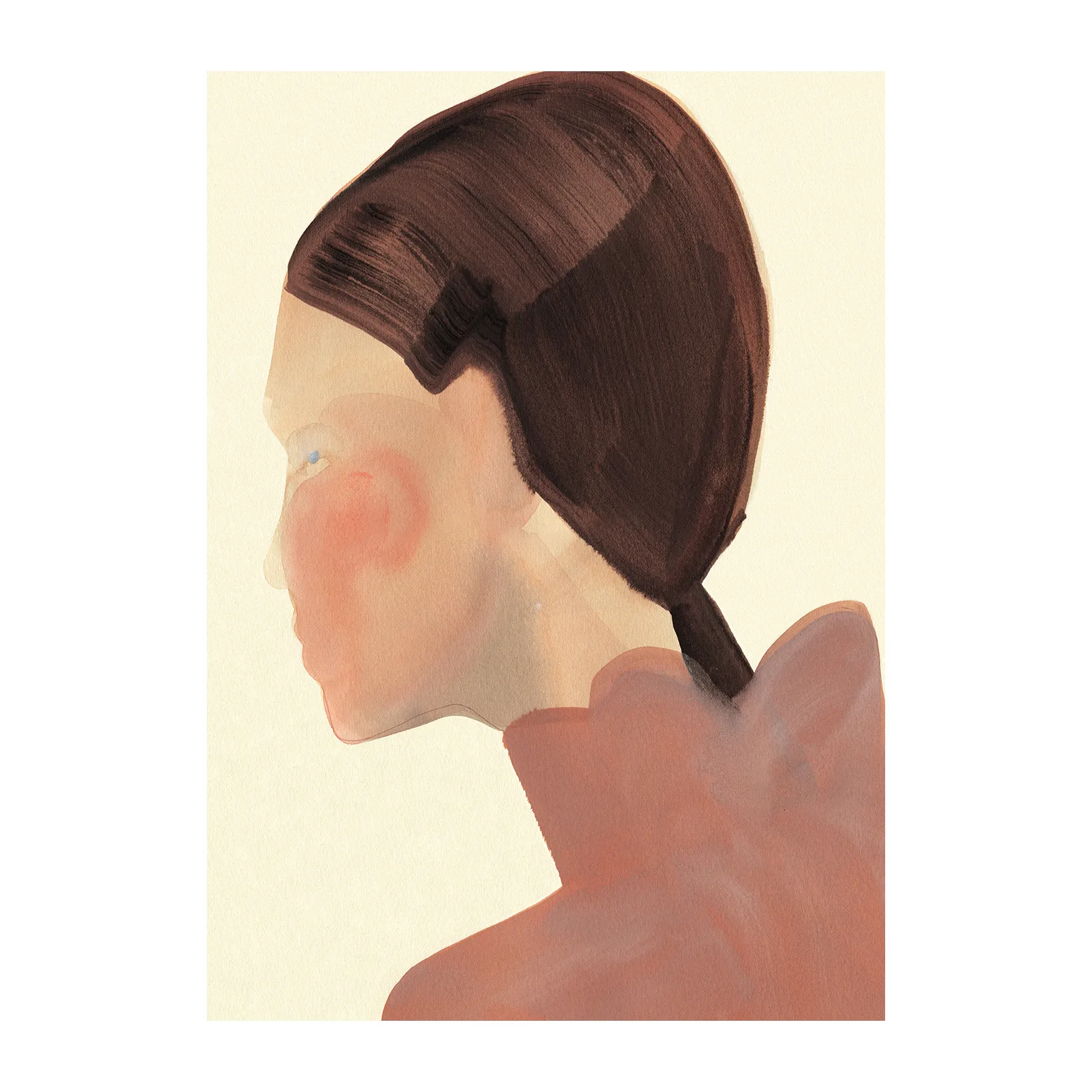 The Ponytail juliste, 50 x 70 cm Paper Collective