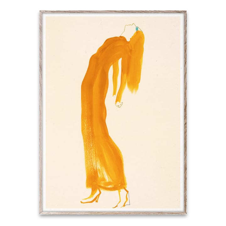 The Saffron Dress -juliste - 50x70 cm - Paper Collective