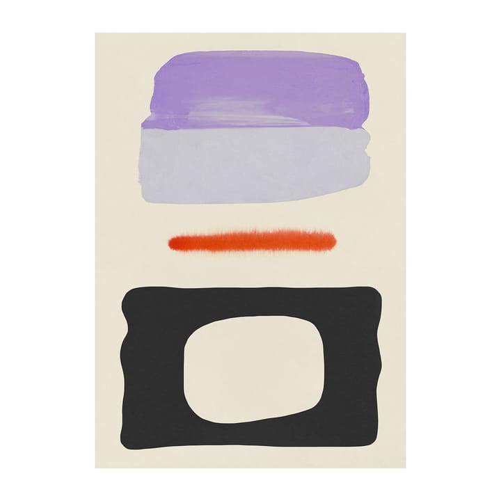 Three Shapes -juliste, 30 x 40 cm Paper Collective