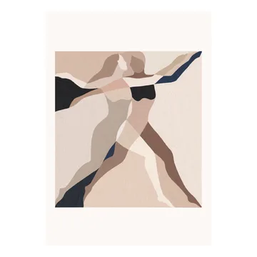Two Dancers -juliste - 30 x 40 cm - Paper Collective